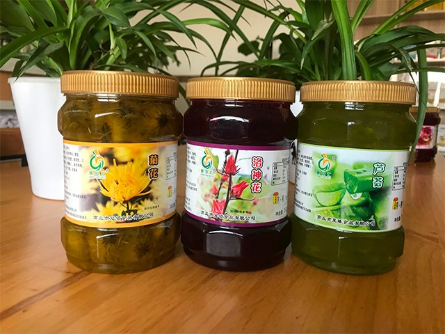 菊花花茶、洛神花花茶、蘆薈花茶